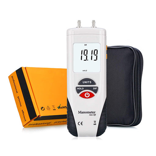 HVAC Digital Manometer Gas Pressure Tester