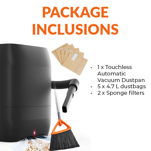 Touchless Automatic Vacuum Dustpan