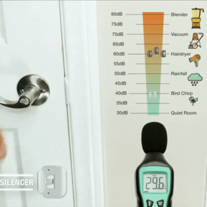 Door Silencer Strike Plate