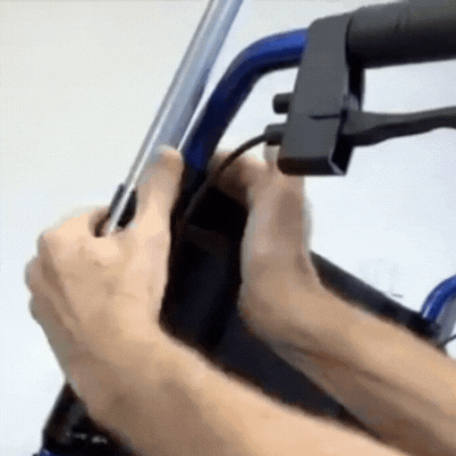 Push Wheelchair Handle Extender