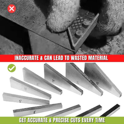10 Pcs Precision Angle Block Set