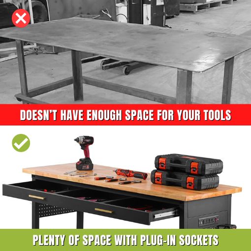 60" Adjustable Workbench