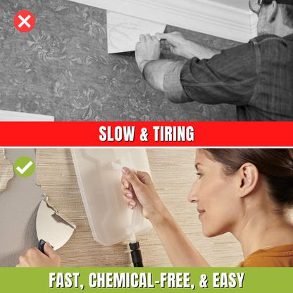 Chemical-Free Wallpaper Steamer