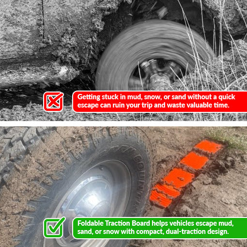 Foldable Traction Board