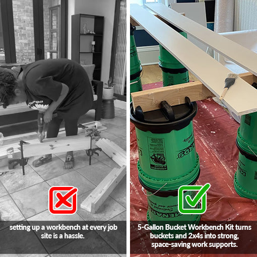 5-Gallon Bucket Workbench Kit