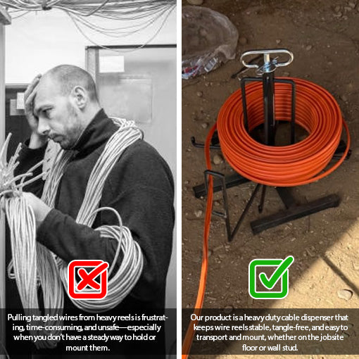 Heavy Duty Cable Dispenser