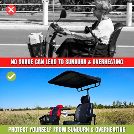 Mobility Scooters Sunshade Canopy