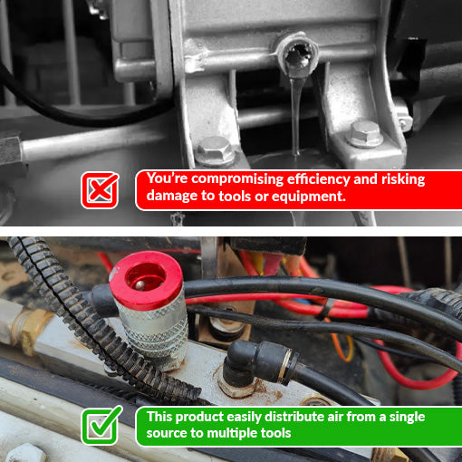 Pneumatic Manifold Air Distribution Block