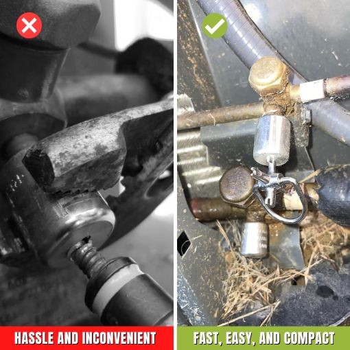 Universal HVAC Refrigerant Locking Cap Key