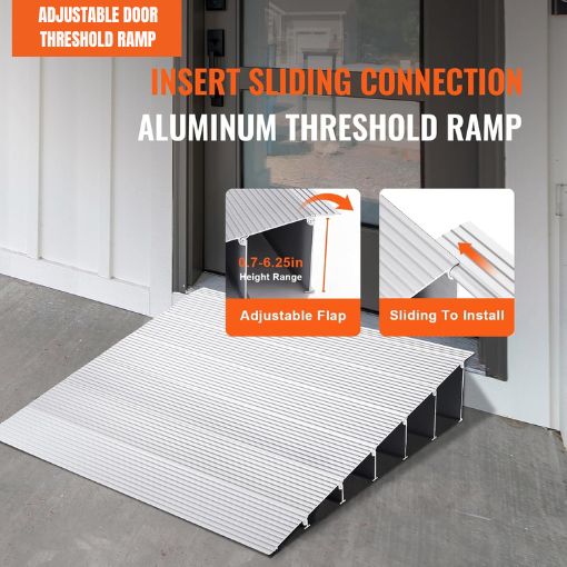 Adjustable Door Threshold Ramp
