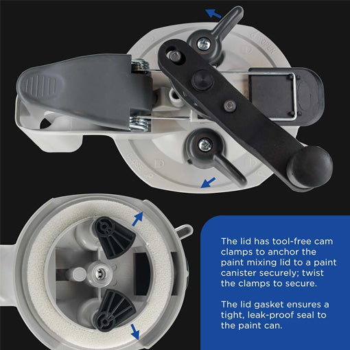 Paint Mixing Mate Lid