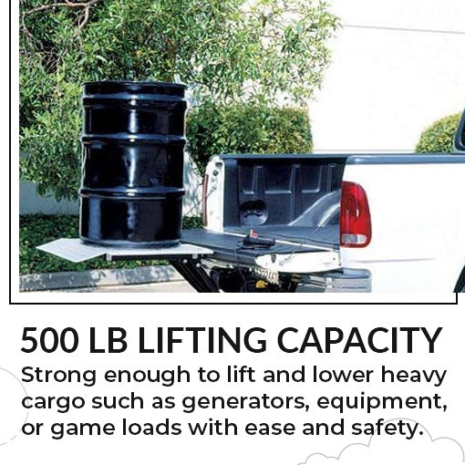 Motorized Truck Hitch Lift Mount