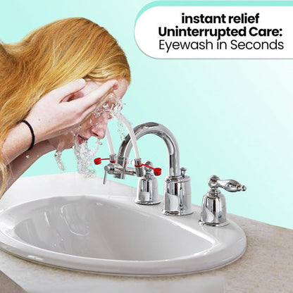 Faucet Eyewash Station Attachment