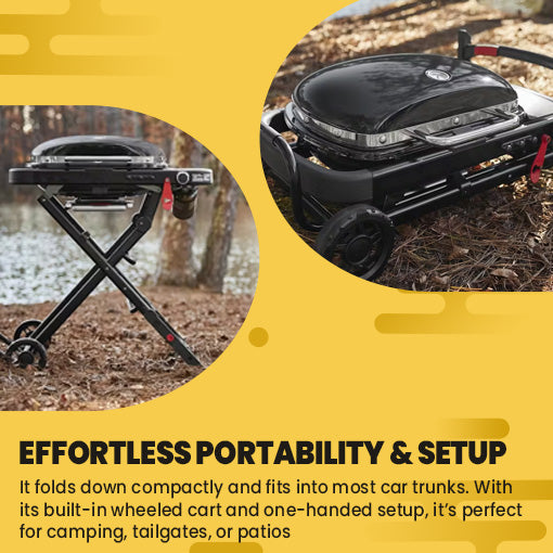 Traveler Compact Portable Gas Grill