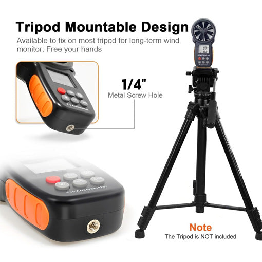 Digital Anemometer Wind Speed Meter