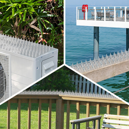 Clear PVC Bird Spike Strips