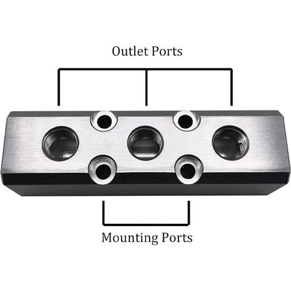 Pneumatic Manifold Air Distribution Block