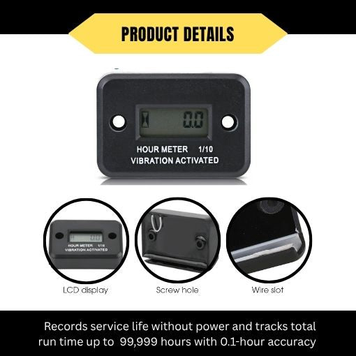 Vibration Activated Hour Meter