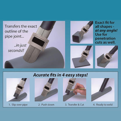 Contour Gauge Pipe & Tube Fitting Tool