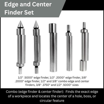 Edge and Center Finder Set