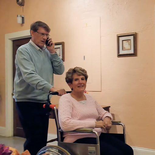 Ergonomic Wheelchair Handle Attachment