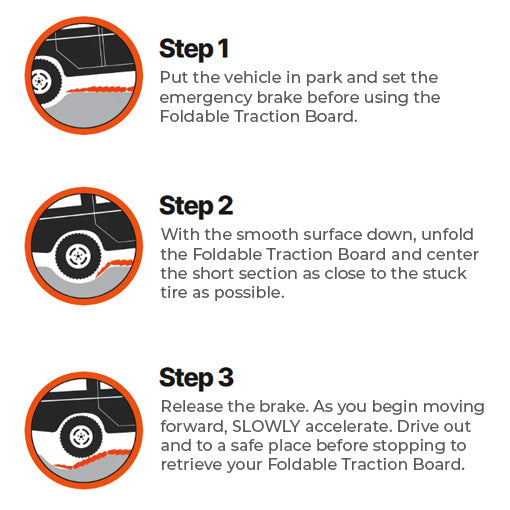 Foldable Traction Board