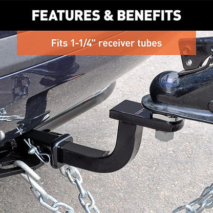 5-inch Rise Class 2 Trailer Hitch Ball Mount