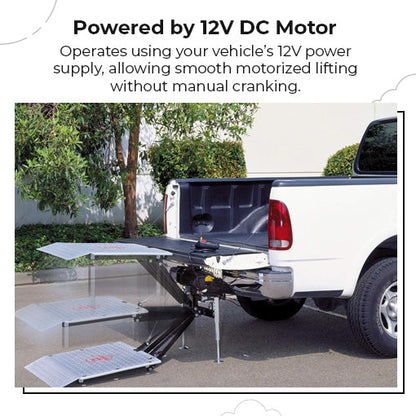 Motorized Truck Hitch Lift Mount