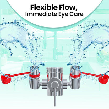 Faucet Eyewash Station Attachment