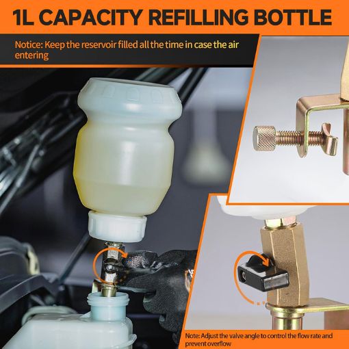 Pneumatic Brake Bleeding Kit
