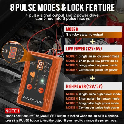 Universal Fuel Injector Tester and Cleaner Tool Kit