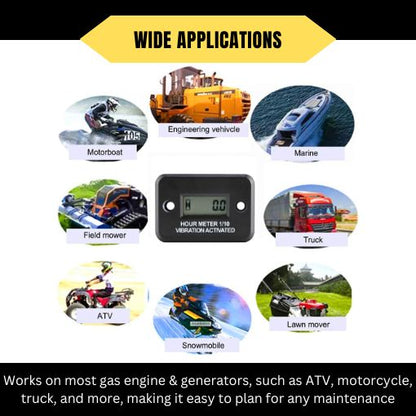 Vibration Activated Hour Meter