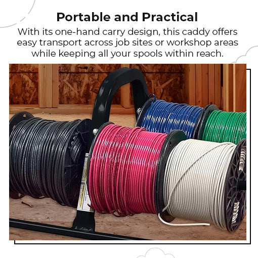 Wire Spool Hand Caddy