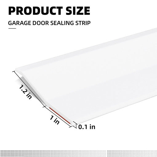 Garage Door Seal Top and Sides Seal Strip Kit