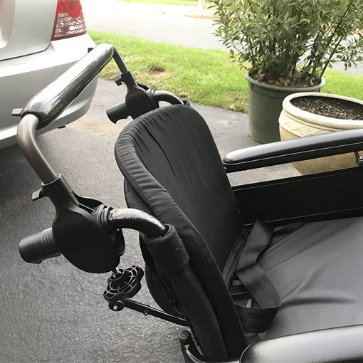 Ergonomic Wheelchair Handle Attachment