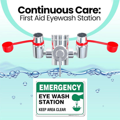 Faucet Eyewash Station Attachment