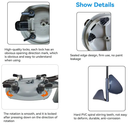 Paint Mixing Mate Lid