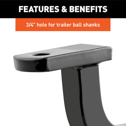 5-inch Rise Class 2 Trailer Hitch Ball Mount