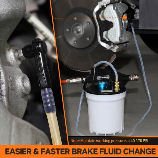 Pneumatic Brake Bleeding Kit