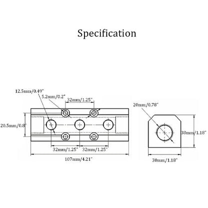 Pneumatic Manifold Air Distribution Block