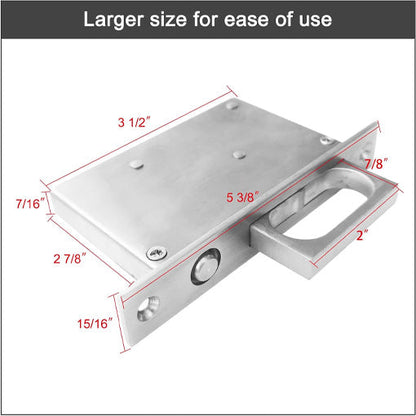 Pocket Door Handle and Edge Pull