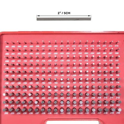 Steel Pin Gauge Set
