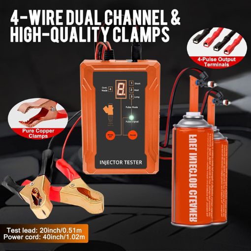 Universal Fuel Injector Tester and Cleaner Tool Kit