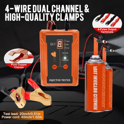 Universal Fuel Injector Tester and Cleaner Tool Kit