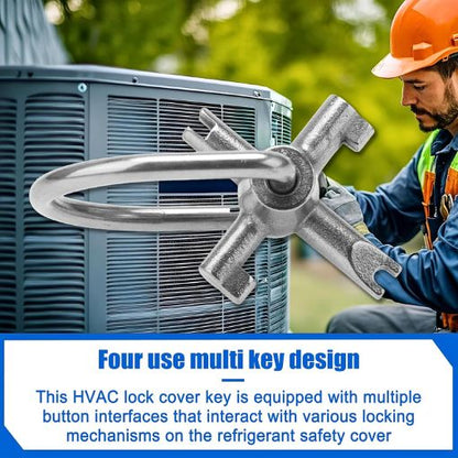 Universal HVAC Refrigerant Locking Cap Key