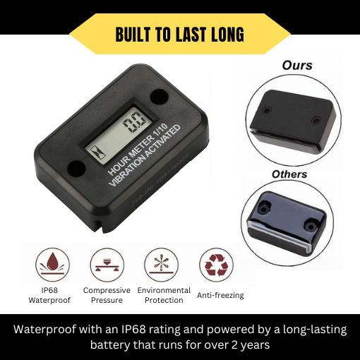 Vibration Activated Hour Meter