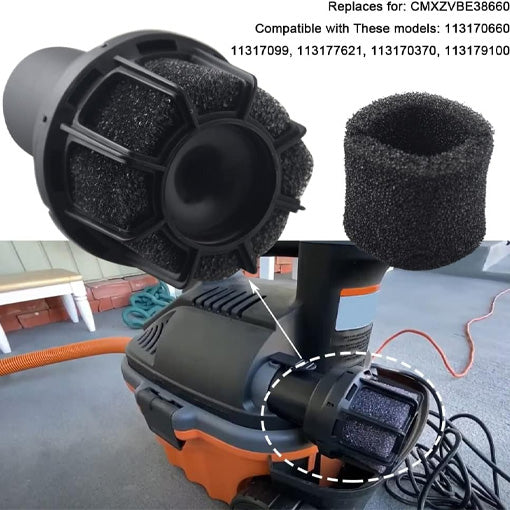 2.5" Wet/Dry Vacs Muffler/Diffuser