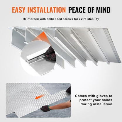 Adjustable Door Threshold Ramp