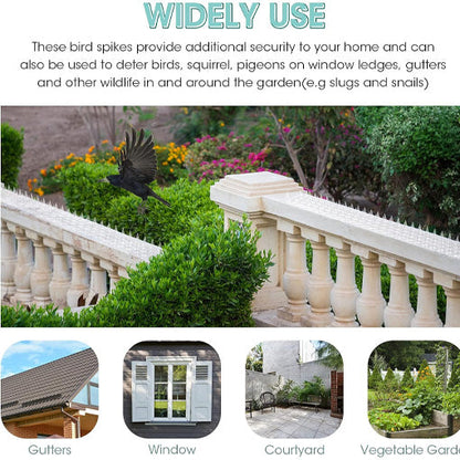 Clear PVC Bird Spike Strips