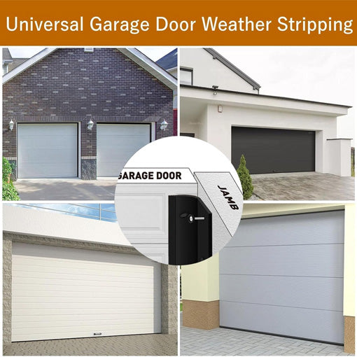 Garage Door Seal Top and Sides Seal Strip Kit